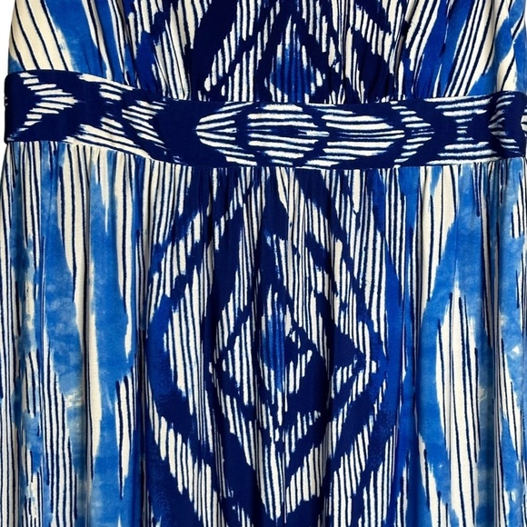 Chico's Blue Haze Bonnie Maxi Dress #570046072 Vanity Size 1/US Medium - Picture 6 of 12